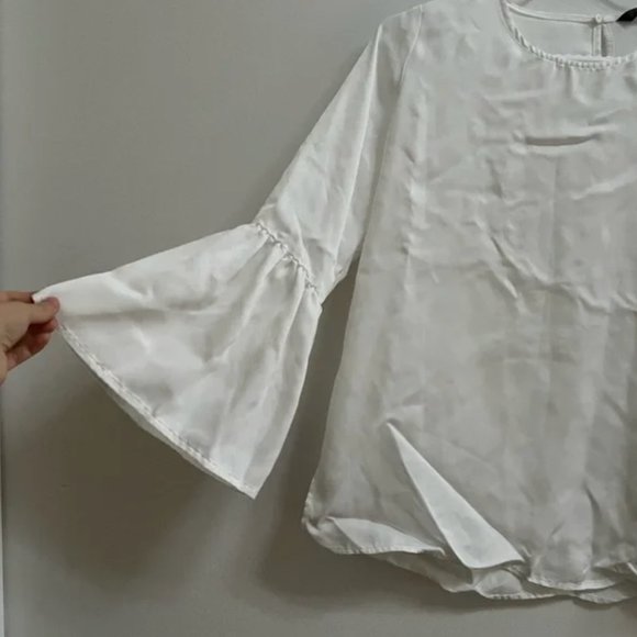 Zara Flowy Sleeve Blouse XS - Picture 5 of 6